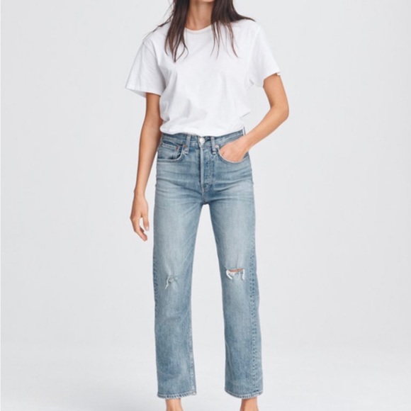 Denim - BOGO Rag & Bone Maya High Rise Straight in Orion. EUC.